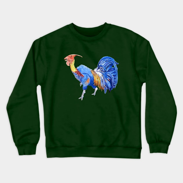 Parasaurooster Crewneck Sweatshirt by RaLiz